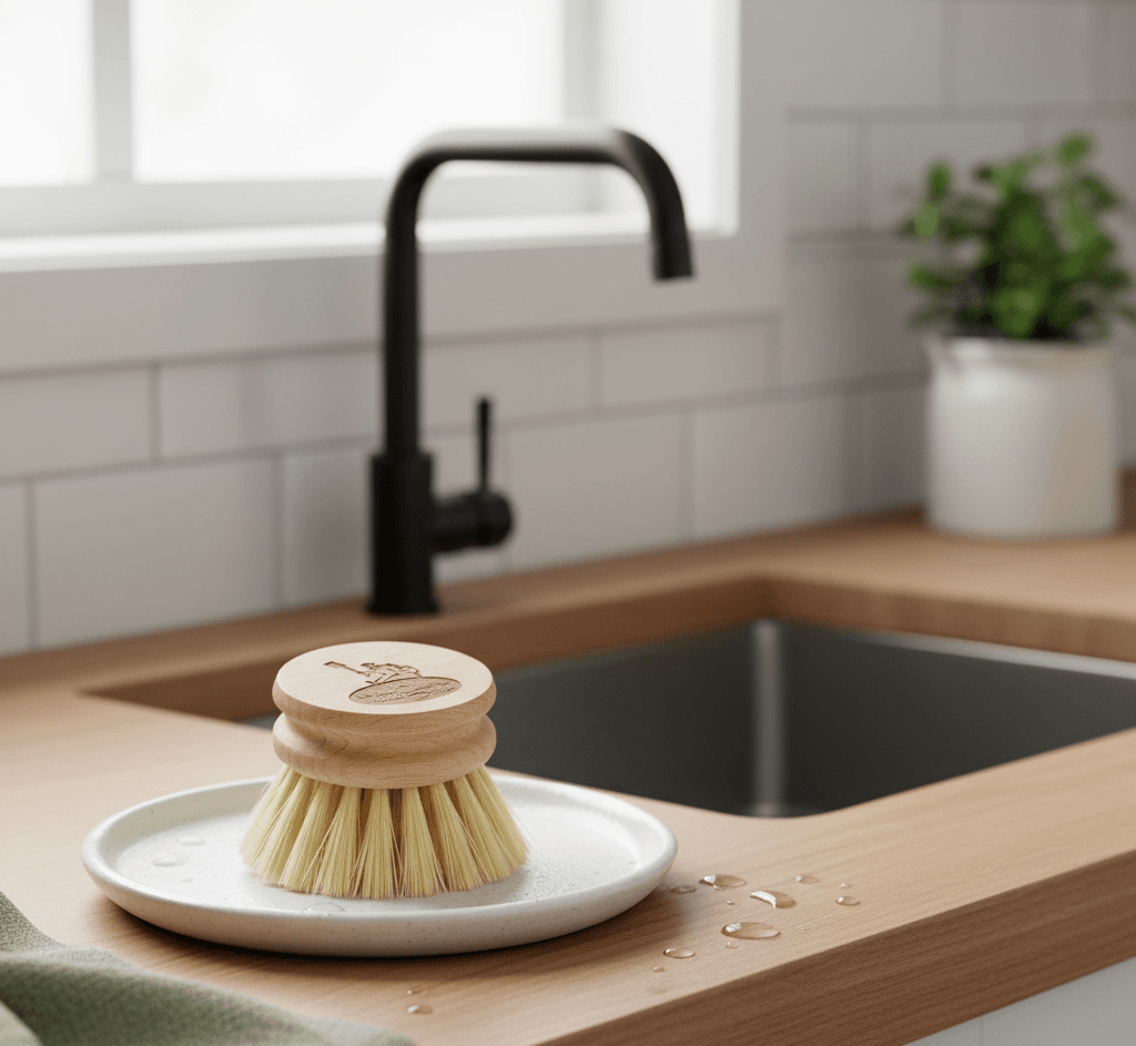 Recharge économique pour brosse vaisselle, tête interchangeable